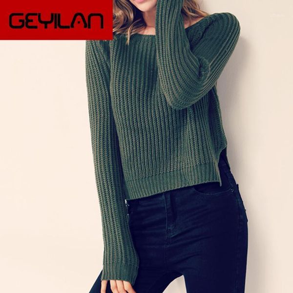 

korean style long sleeve casual crop sweater autumn winter women sweaters and pullovers slim solid knitted jumpers sweter mujer women's, White;black