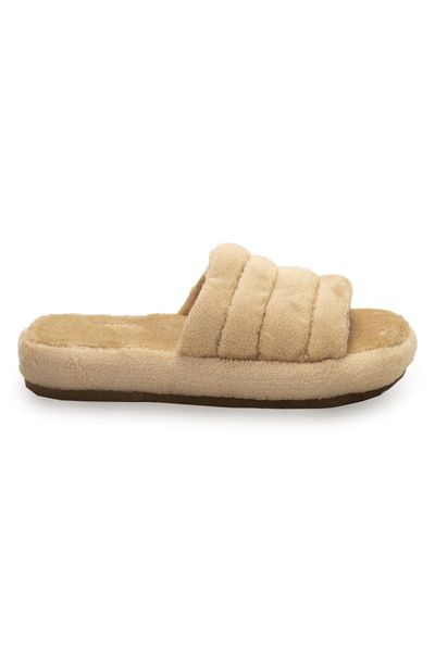 

women's outdoor plush home slipper slippers, Black