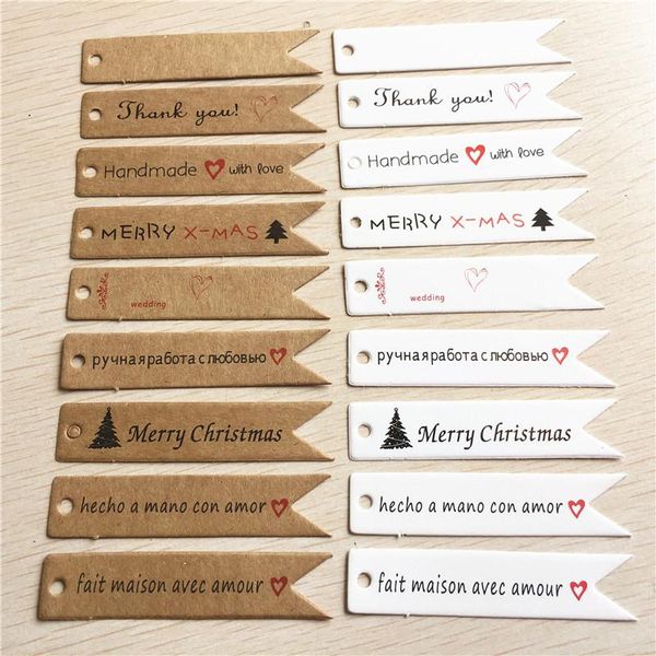 

bookmark 1000 pcs retro kraft paper tag gift tags diy cards bookmarks garment sweing clothing party hang