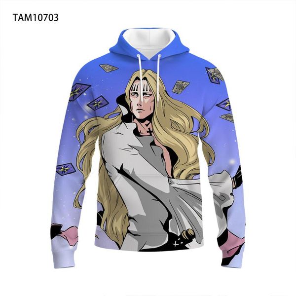 

men's hoodies & sweatshirts autumn and winter fun anime costumes to play cool children cartoon 3d printing plus fleece hooded sweater, Black