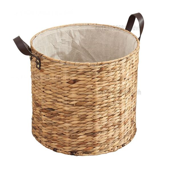 

wicker willow baskets bedroom dirty clothes storage basket toy nordic bathroom laundry hamper & organization