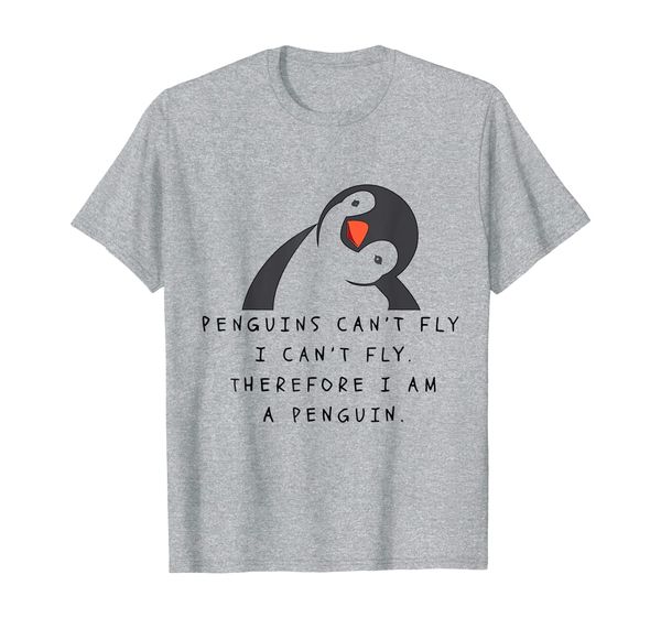 

penguin shirt for boys girls, White;black