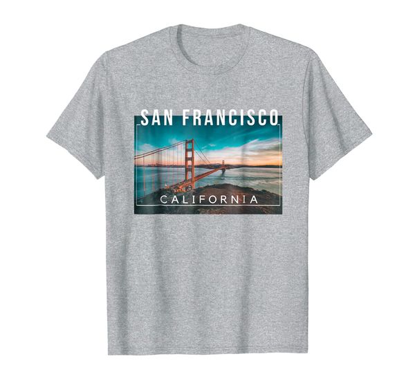 

San Francisco California Golden Gate Frisco San Fran - Tee, Mainly pictures