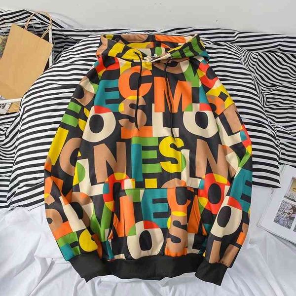 

new plush sweater korean hip-hop loose net for men's fashion 9061, Black