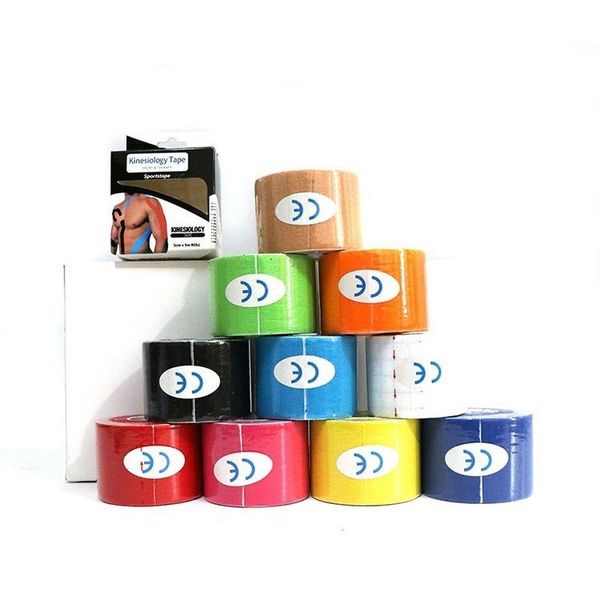 

elbow & knee pads 2size kinesiology tape athletic sport recovery strapping gym fitness tennis running muscle protector scissor, Black;gray