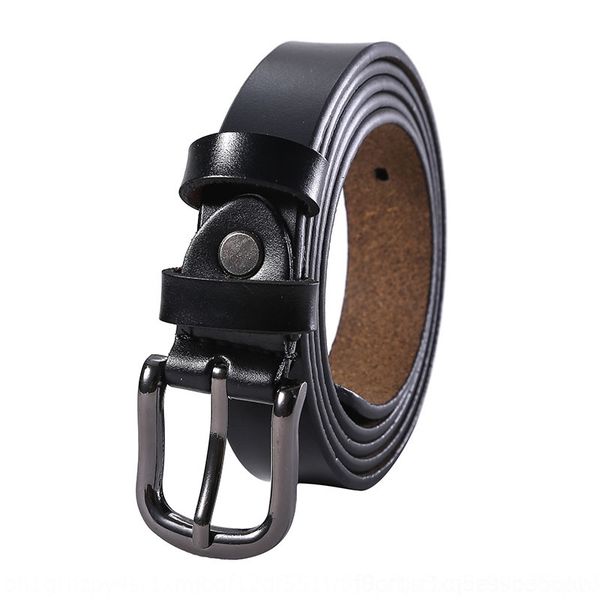 

mgxq 2.3cm lengthened women's leather thin large leather pinjeans wallet wallet women's casual belts jeans belt, Black;brown