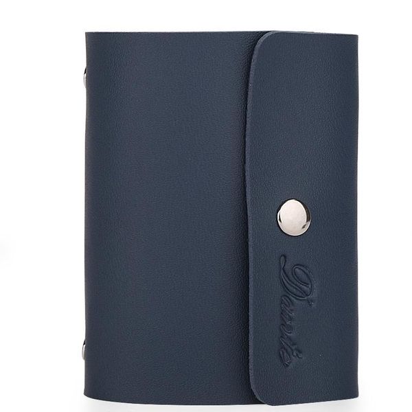 

card holders business hasp holder pu leather men id cards case 25 pages bank cardholder short man gift, Brown;gray
