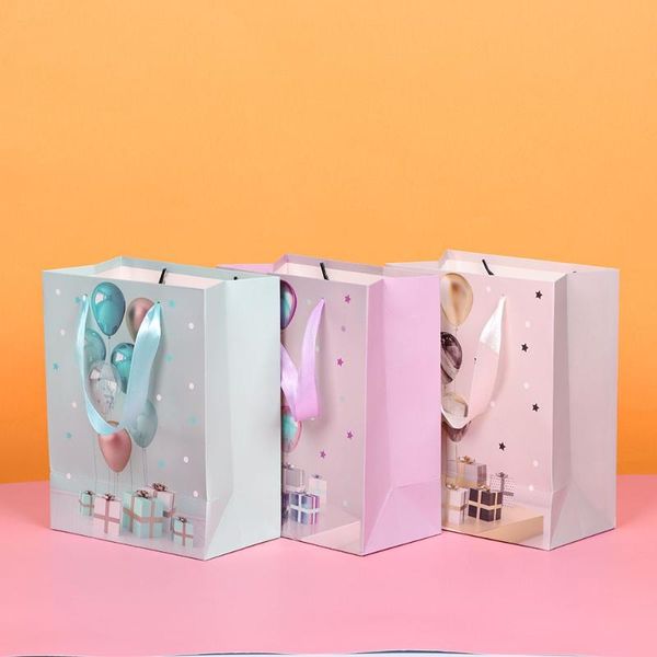 

gift wrap party supplies storage portable cute candy bag stamping birthday