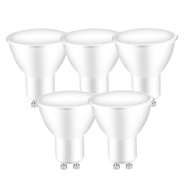 

bulbs light bulb gu10 ceiling chandelier ac220 led spots real power 6w cold warm white ball lamp for room