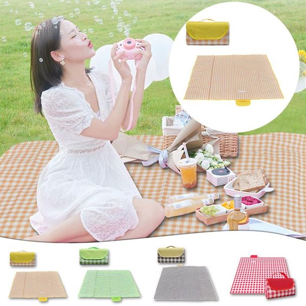

outdoor pads folding picnic mat thicken camping parks grass waterproof
