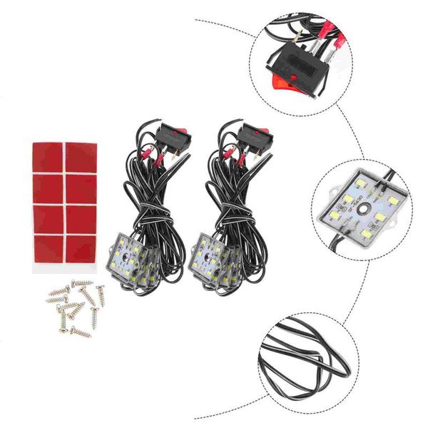 

emergency lights 1 set rv cargo pickup bed led truck lighting kit waterproof light