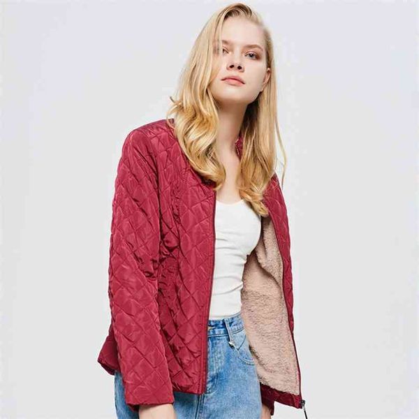 

parka winter clothes women temperament lapel single-breasted slim warm spinning cotton-padded jacket coat park 210923, Black