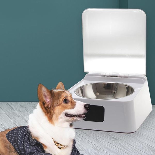 

induction pet bowl automatic opening anti-moisture anti- feeder intelligent dogs cat bowls ye- dog & feeders