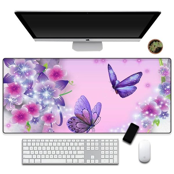 

mouse pads & wrist rests large xxl office computer desk pad deskkeyboard big laptable anti-slip gamer anime