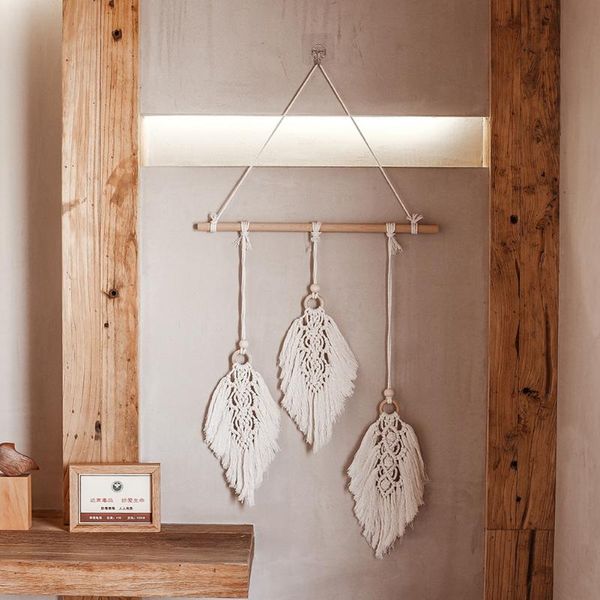 

tapestries boho macrame woven wall hanging decor bohemian tapestry art for room wedding