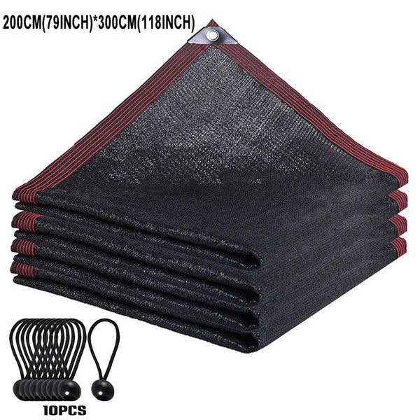 

tents and shelters portable shade cloth cover thicken encryption breathable net heavy duty fence for garden courtyard sm