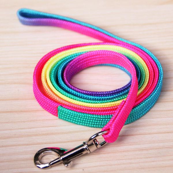 

cat collars & leads 120cm retractable traction rope colorful dacron pet oct998