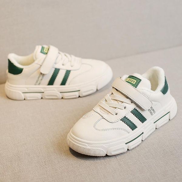 

sneakers 2021 children's suede shoes are comfortable, non-slip and wear-resistant, school-style activity fashion, Black;red