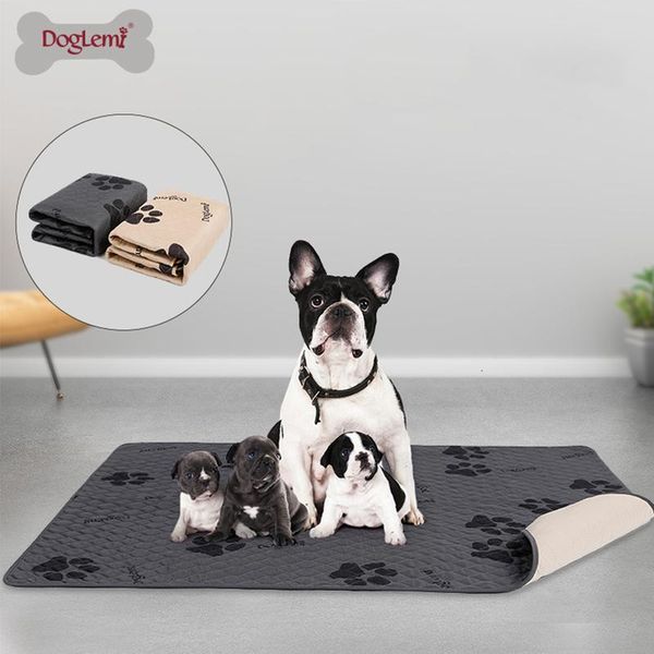 

kennels & pens extra large dog pee pad instant absorption anti-slip washable cage blanket puppy nursery reusable training traveling mat