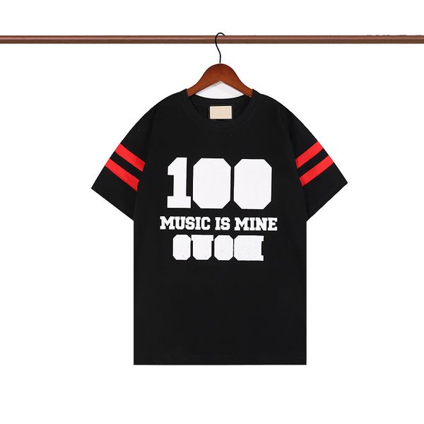 

22ss summer mens designers tees 100% cotton print broken hole t shirts fashion casual short sleeves tee comfortable breathable men women t-s, White;black