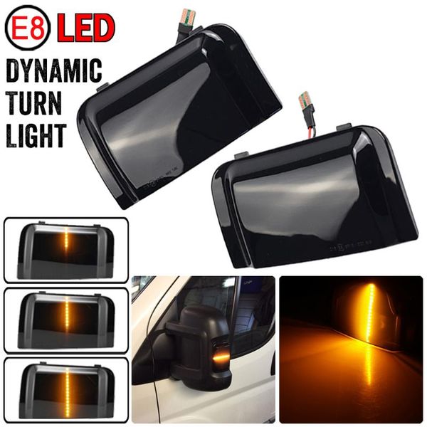 

emergency lights 2pcs dynamic mirror for boxer ducato jumper relay promaster light led blinker turn signal