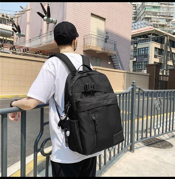 

backpack 3552 men's tide brand high-capacity high-value school bag female college student campus