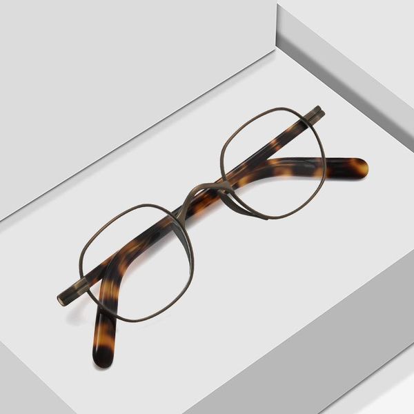 

fashion sunglasses frames japanese handmade square titanium acetate glasses frame men retro eyeglasses women spectacle myopia prescription r, Black