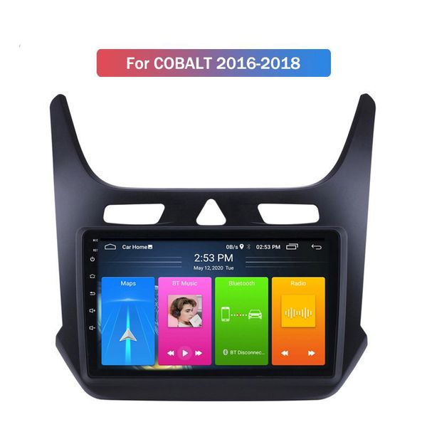 4 Kerne 2 + 32 GB Android 10 AUTO DVD-Player Radio Multimedia für Chevrolet COBALT 2016–2018 GPS-Navigation Autoradio Stereo WIFI