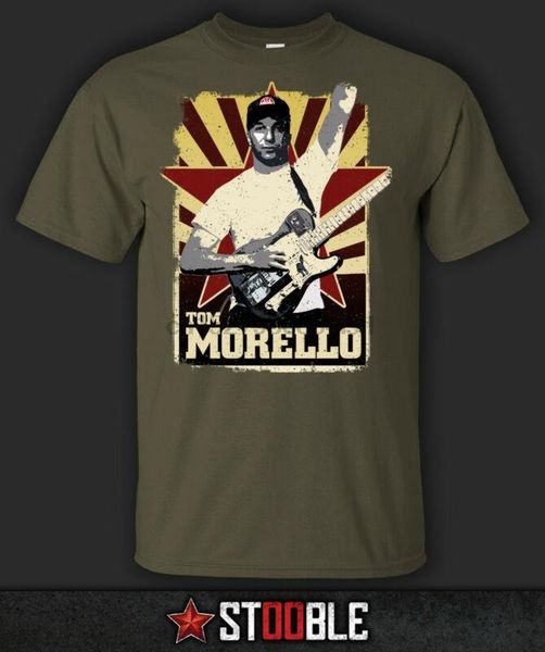 

tom morello t-shirt - direct from stockist men's t-shirts, White;black
