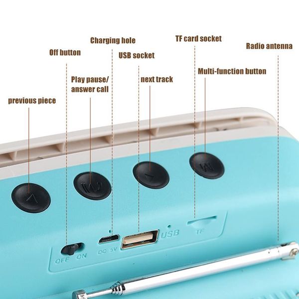 

cell phone mounts & holders retro speaker portable holder radio plug card stereo equipment @m23