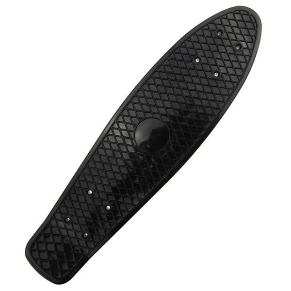 

22.5x 6 inch skateboard plastic fish banana skating board decks for outdoor sport non-slip deck skateboarding