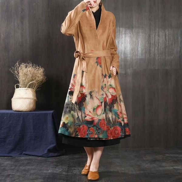 

women's trench coats 4326, Tan;black