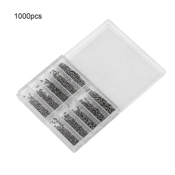 

repair tools & kits 1000pcs/set stainless steel tiny assortment for clock watch eye glasses screws kit tool parts