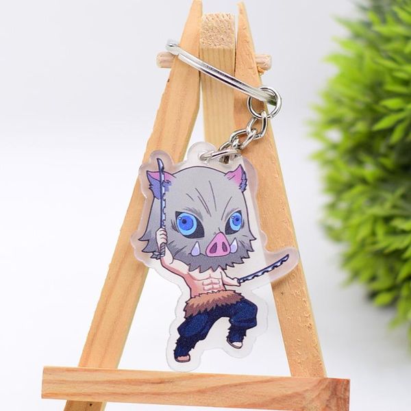 

keychains demon slayer keychain anime kimetsu no yaiba keyring wl0428, Silver