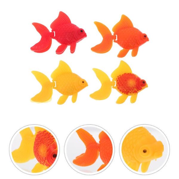 

decorations 16pcs artificial aquarium fishes fish realistic floating goldfish