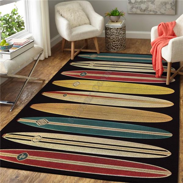

skateboard printed carpet square anti-skid area floor mat 3d rug non-slip dining room living soft bedroom carpets