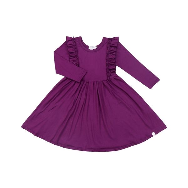 

children's wear 2021 autumn new girls' dress, Red;yellow