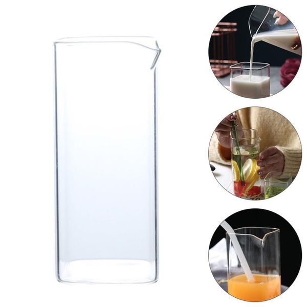 

mugs 1pc coffee glass cup home office water drinking (transparent)