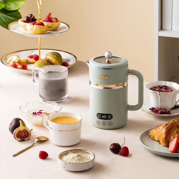 

electric kettle stainless steel health preserving pot multi-functional stew cup milk mixing teapot for office kettles