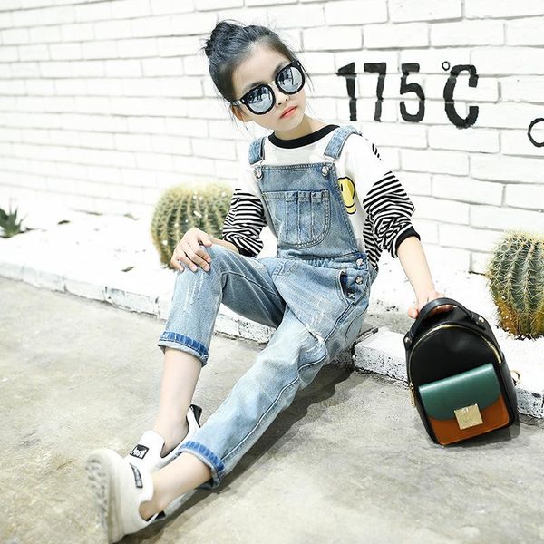 

trousers autumn 2021 fashion girls cuhk children's cartoon suit girl pants, Blue
