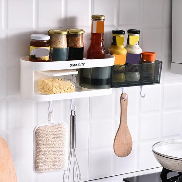 

hooks & rails wear resistant good load-bearing cosmetics wall bathroom shelf for home