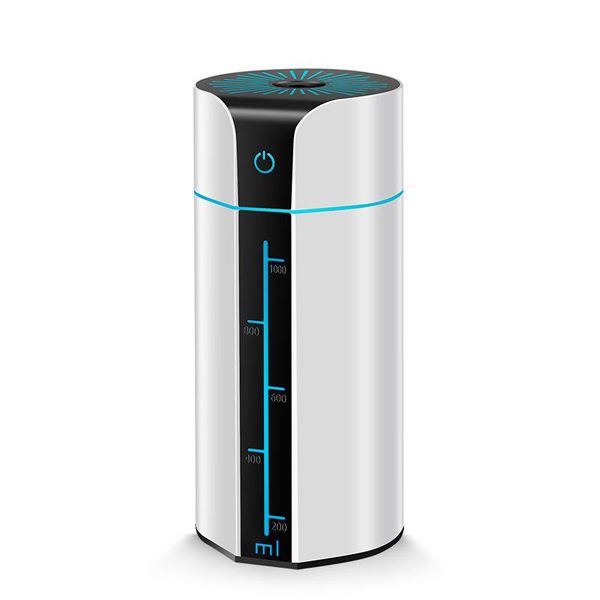 

humidifiers 1000ml ultrasonic air humidifier essential oil aroma 9hours timed night light purifying adjustable fog quantity office js01