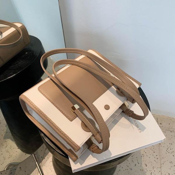 

evening bags fashion bag female summer 2021 wave high-end texture contrast wild ins super hand shoulder