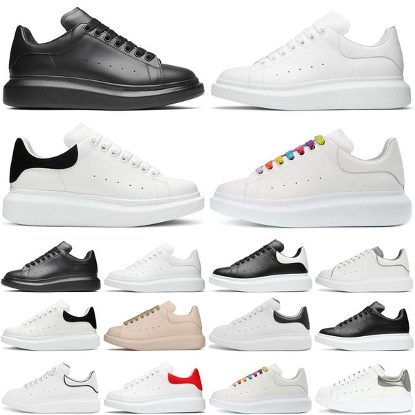 

fashion men women designer casual shoes leather suede platform sneakers triple black white beige lush red mens trainers sports shoe