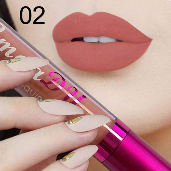 

lip gloss gold metal matte metallic lipgloss long lasting waterproof liquid lipstick shimmer diamond gillter colour
