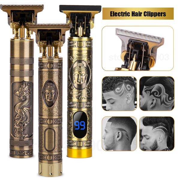 

electric hair trimmer usb rechargeable baldheaded hair clipper cordless shaver trimmer men barber hair cutting machine