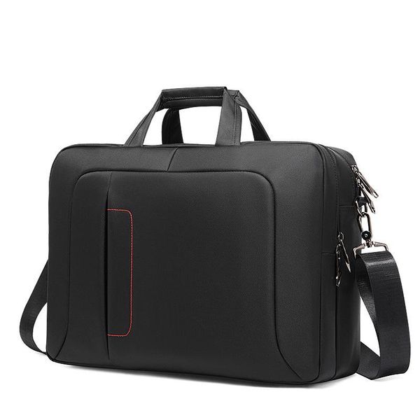 

men's tote 15.6in business luggage briefcase nylon waterproof lapbag for women duffel bags
