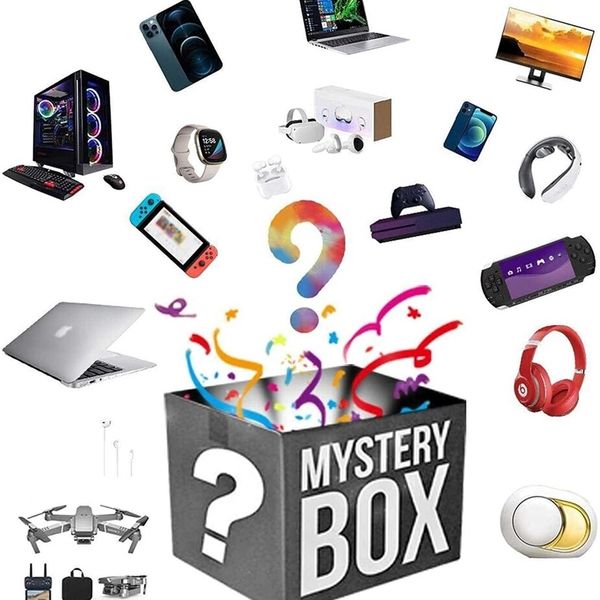 

lucky box mystery boxes mysteries box, (electronic equipment) can be opened: the latest mobile phones, drone, smart watches, air purifiers27