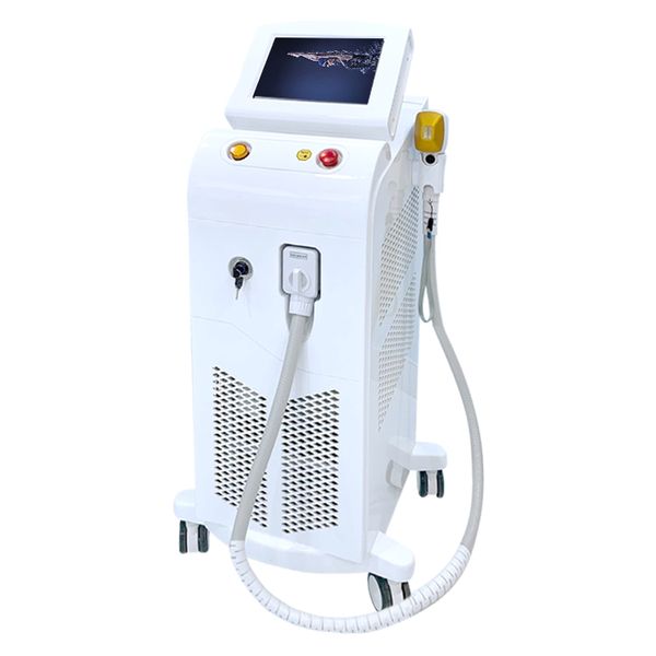 

three wavelength diode laser hair removal machine for white black skin colors