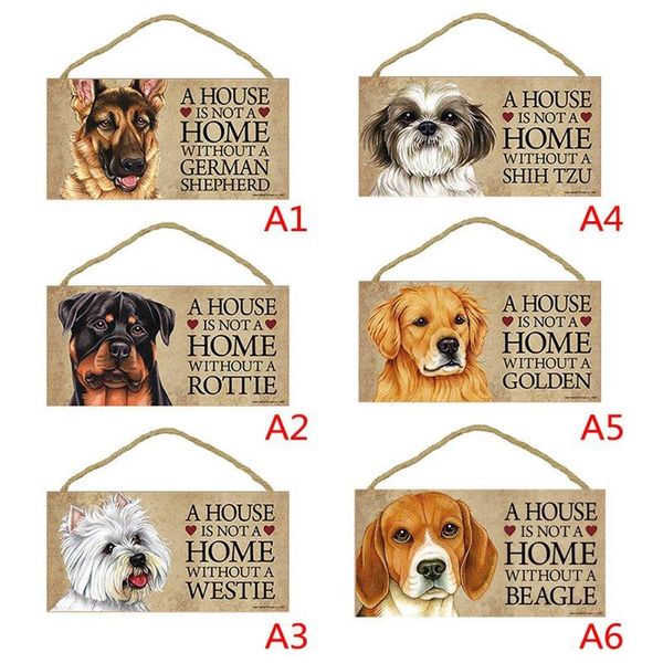 

dog apparel accessories tags wooden pet id tag pendant animal sign plaques wood #f